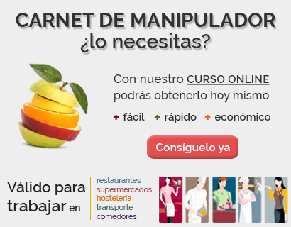 Como renovar el carnet de manipulador de alimentos